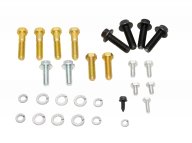 Install Hardware Kit, Ford Front Shift T-5 w/Aluminum Bell